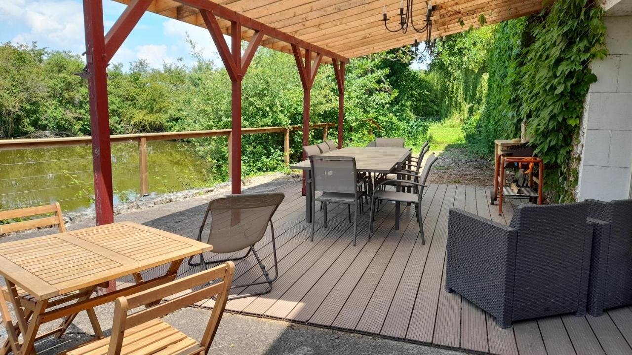 La Ferme De L'Isle Et Sa Roulotte Bed and Breakfast Avaray Eksteriør billede