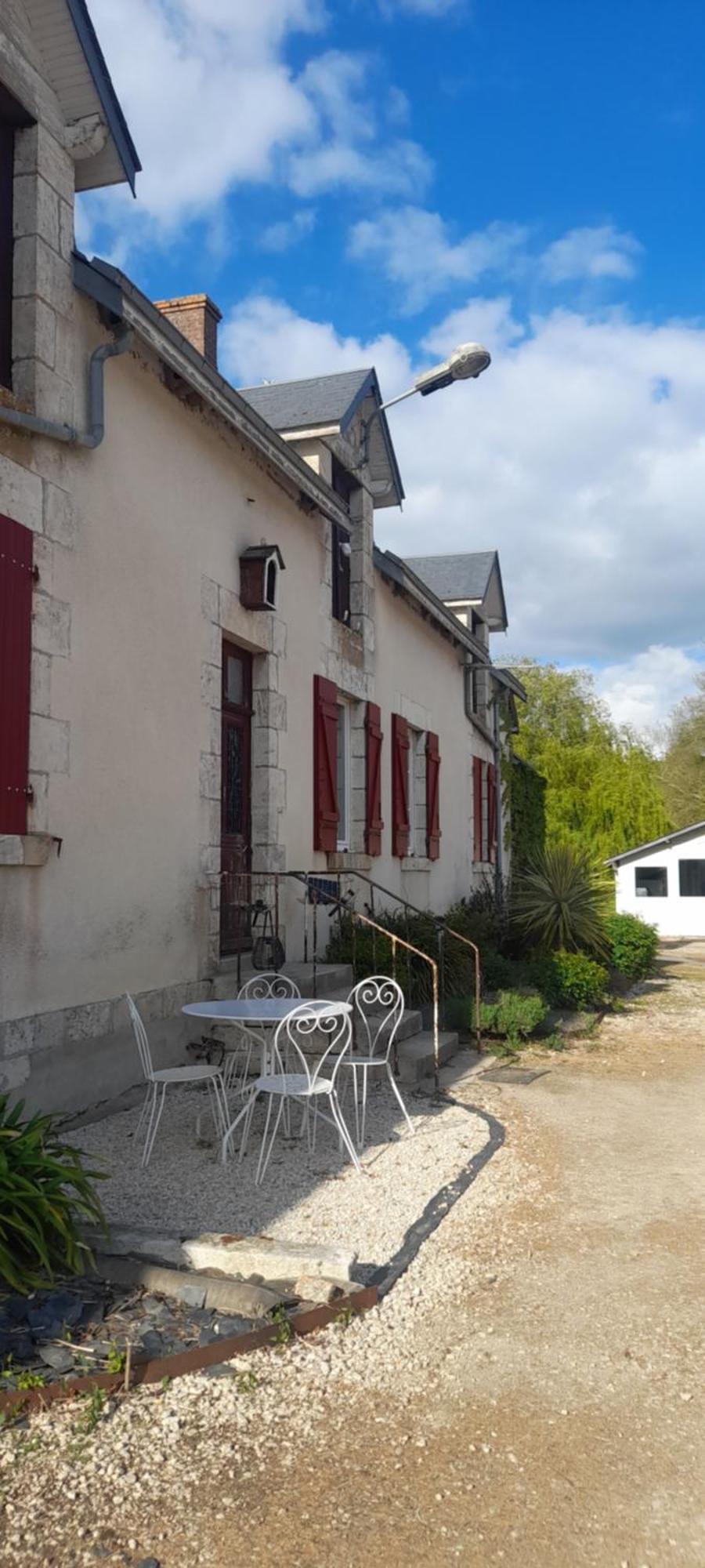 La Ferme De L'Isle Et Sa Roulotte Bed and Breakfast Avaray Eksteriør billede